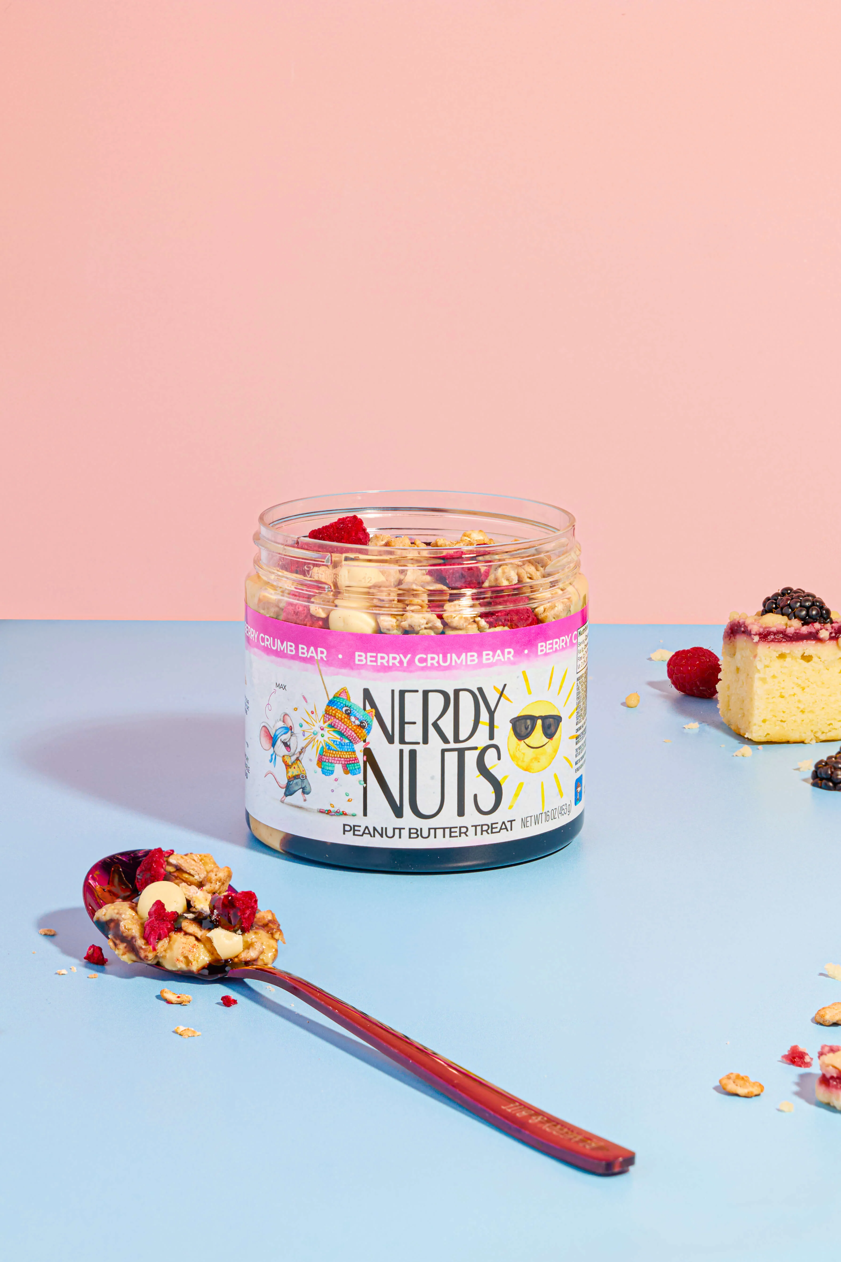Berry Crumb Bar Peanut Butter Treat - Image 3