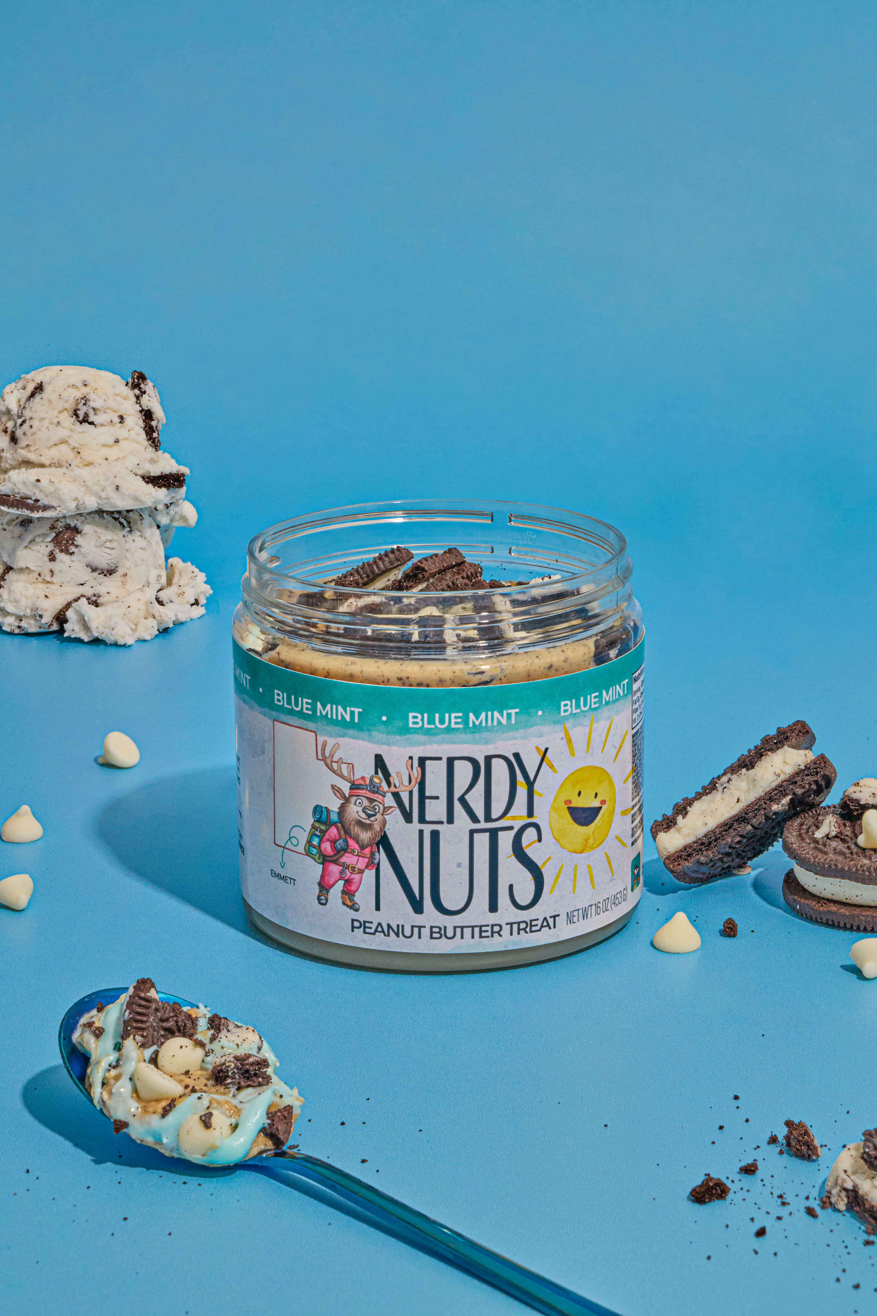 Blue Mint Peanut Butter Treat - Image 2