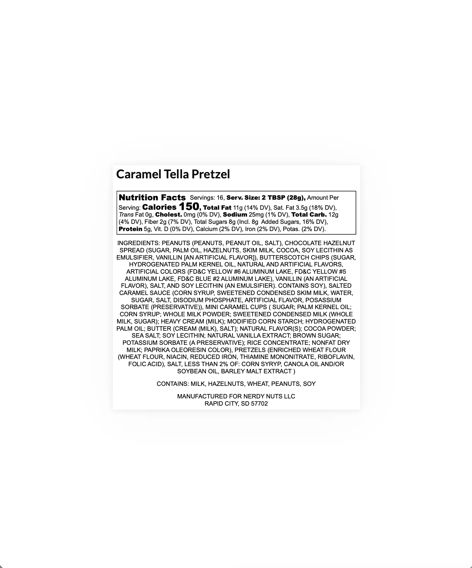 Caramel Tella Pretzel Peanut Butter Treat - Image 4