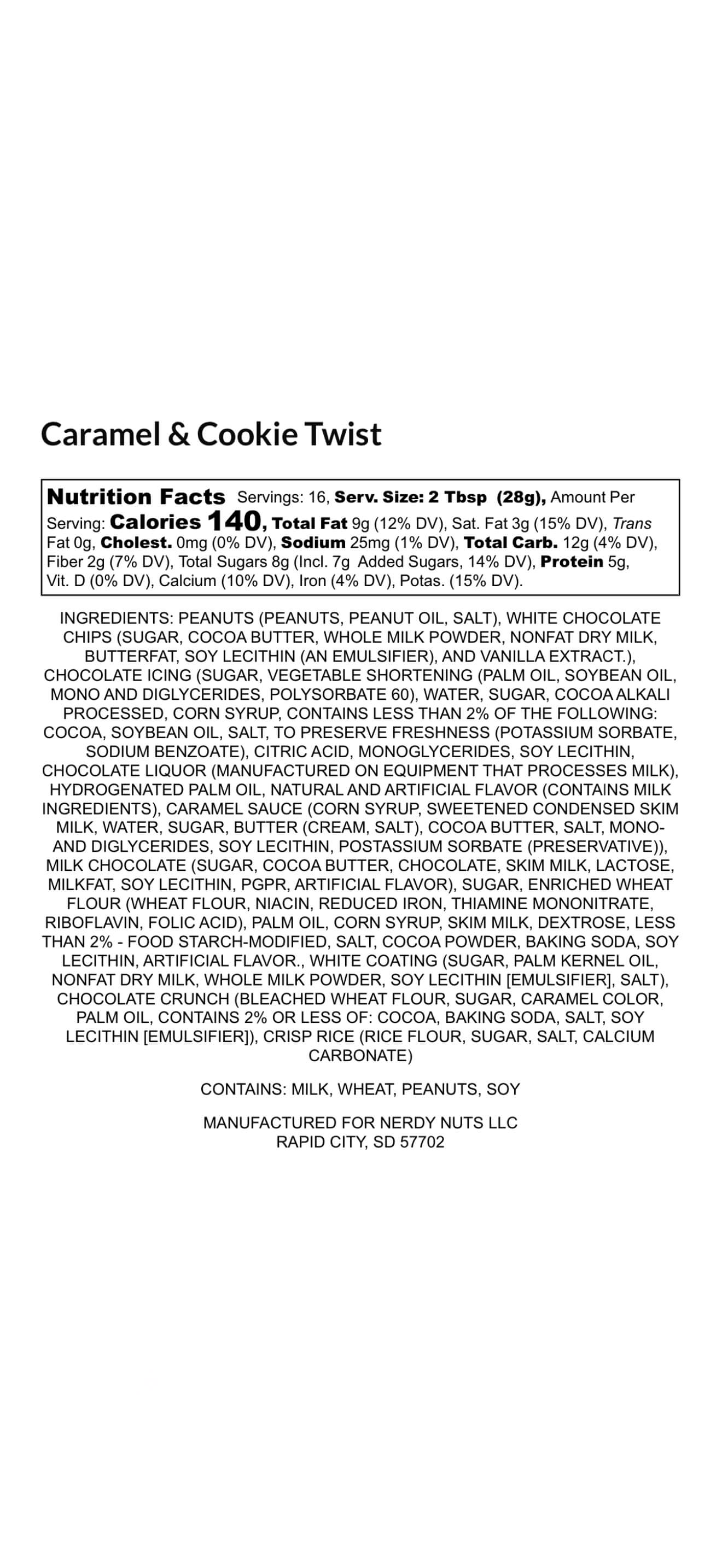 Caramel & Cookie Twist Peanut Butter Treat - Image 4