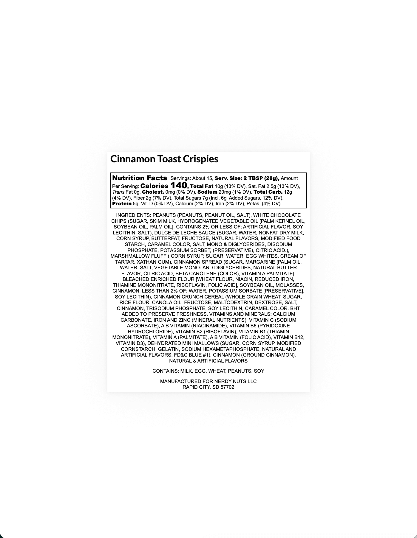 Cinnamon Toast Crispies Peanut Butter Treat - Image 4