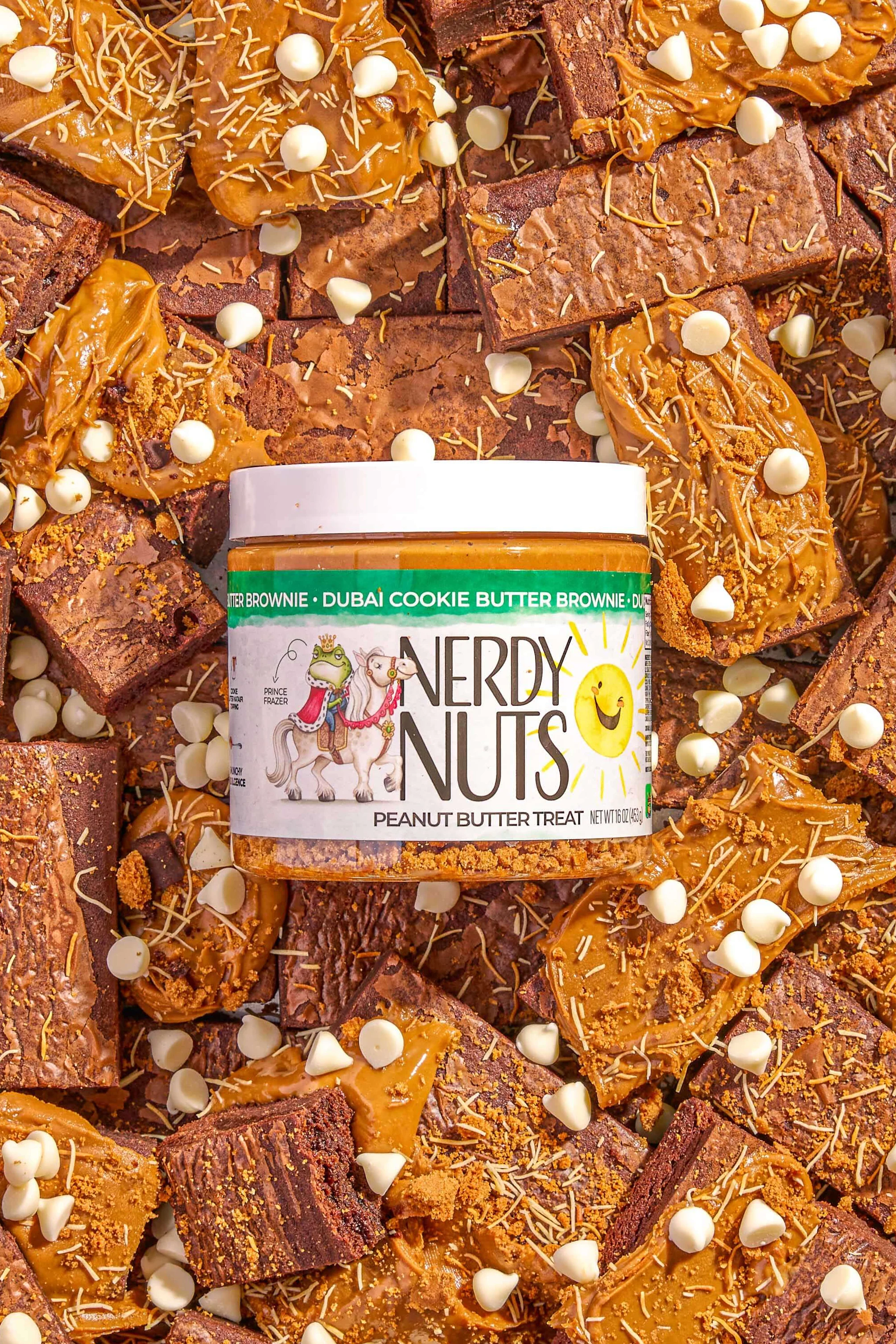 Dubai Cookie Butter Brownie Peanut Butter Treat - Image 2