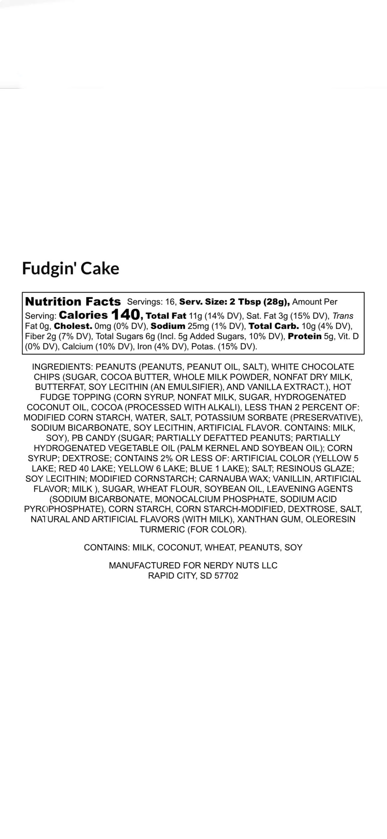 Fudgin' Cake Peanut Butter Treat - Image 3