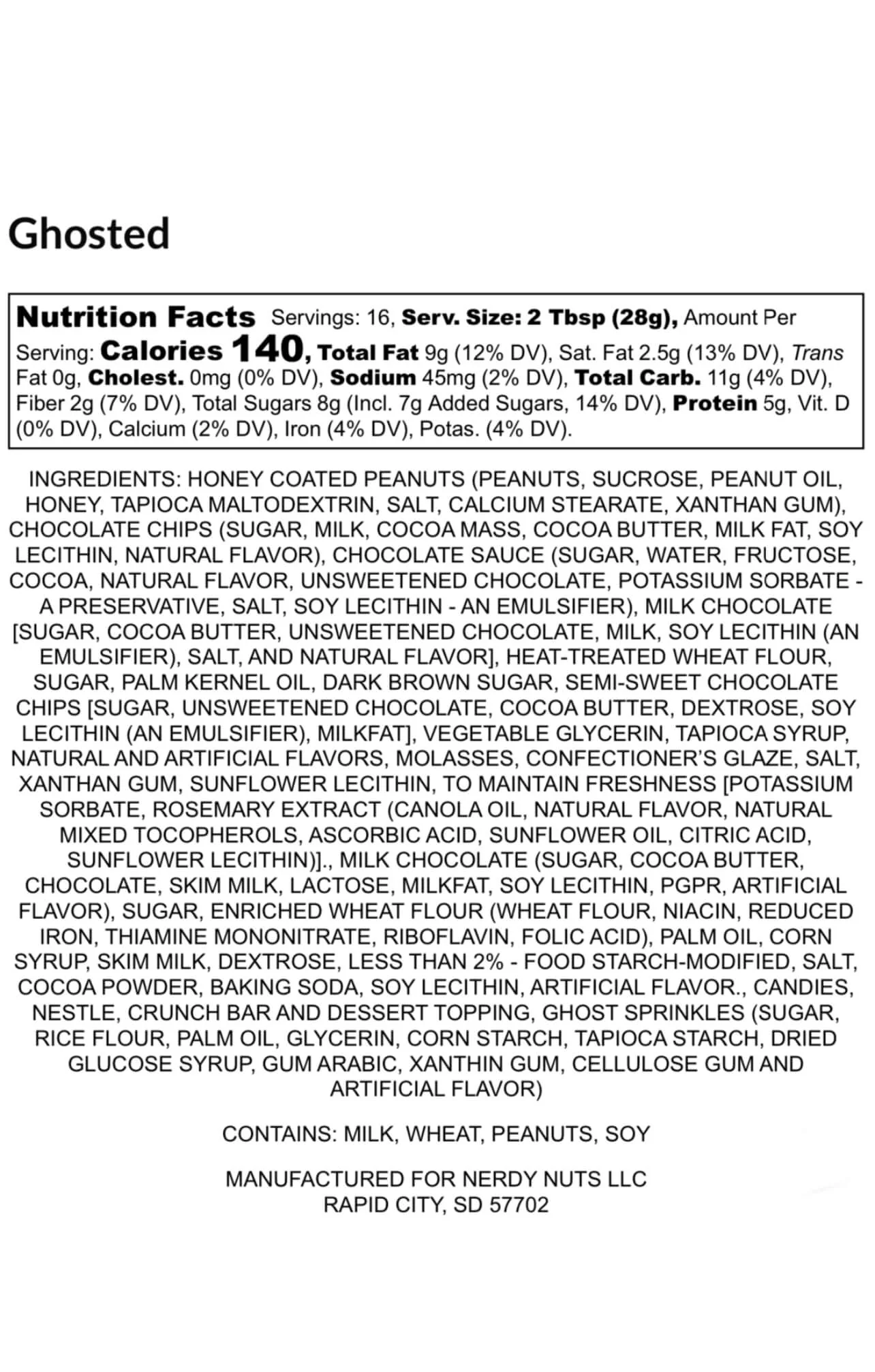Ghosted Peanut Butter Treat - Image 3