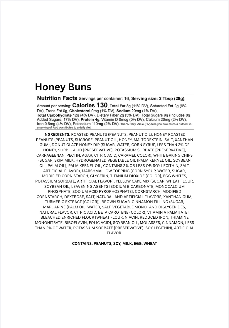 Honey Buns Peanut Butter Treat - Image 4