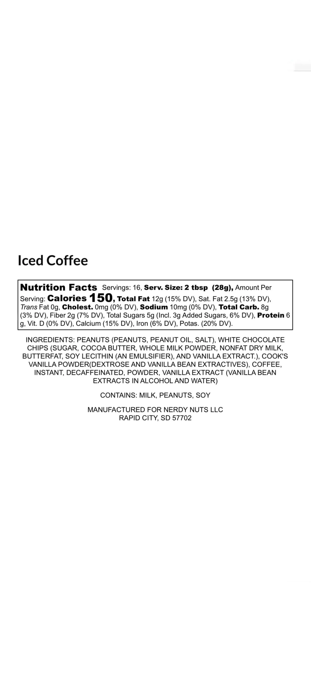 Iced Coffee Peanut Butter Treat - Image 3