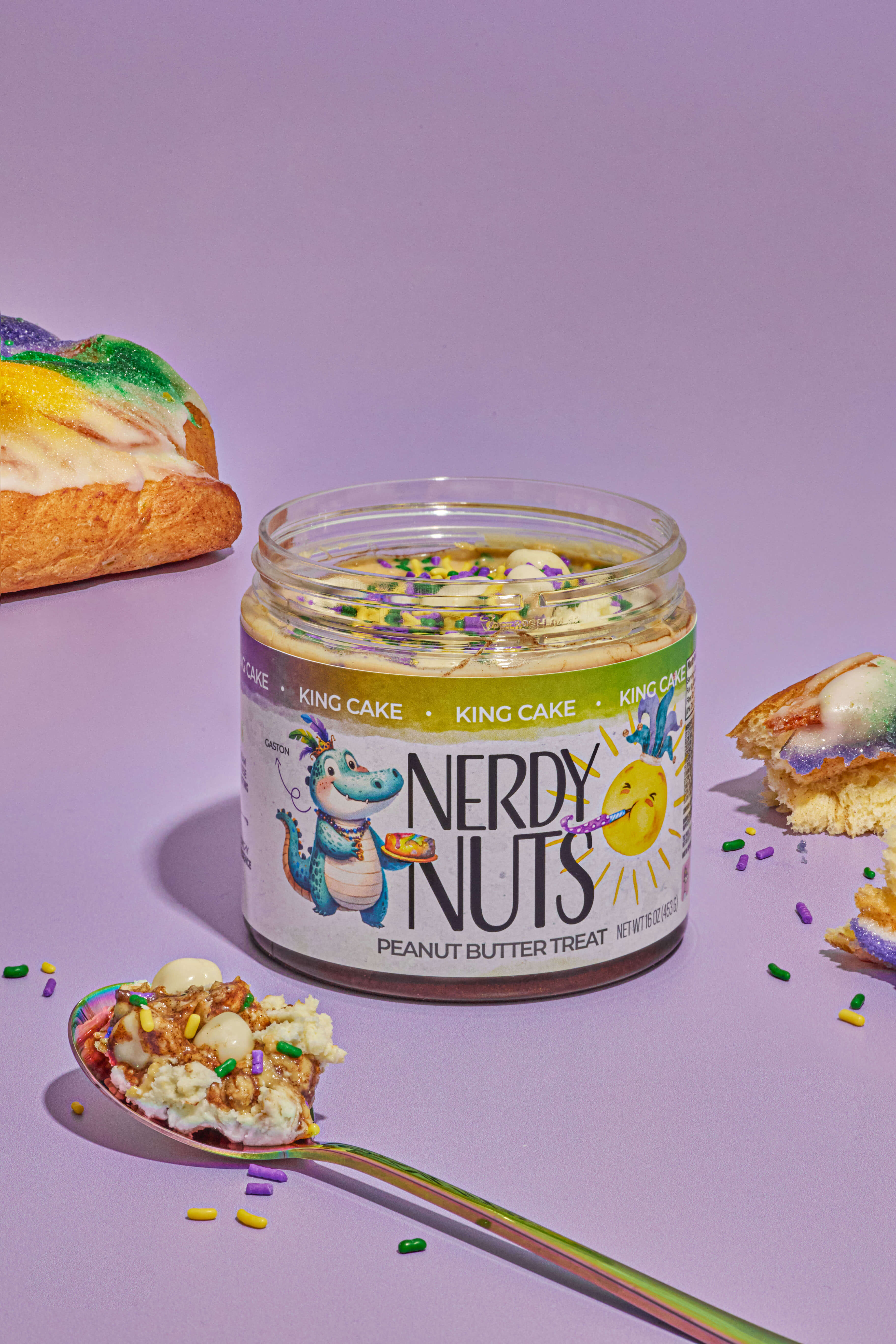 King Cake Peanut Butter Treat - Image 2