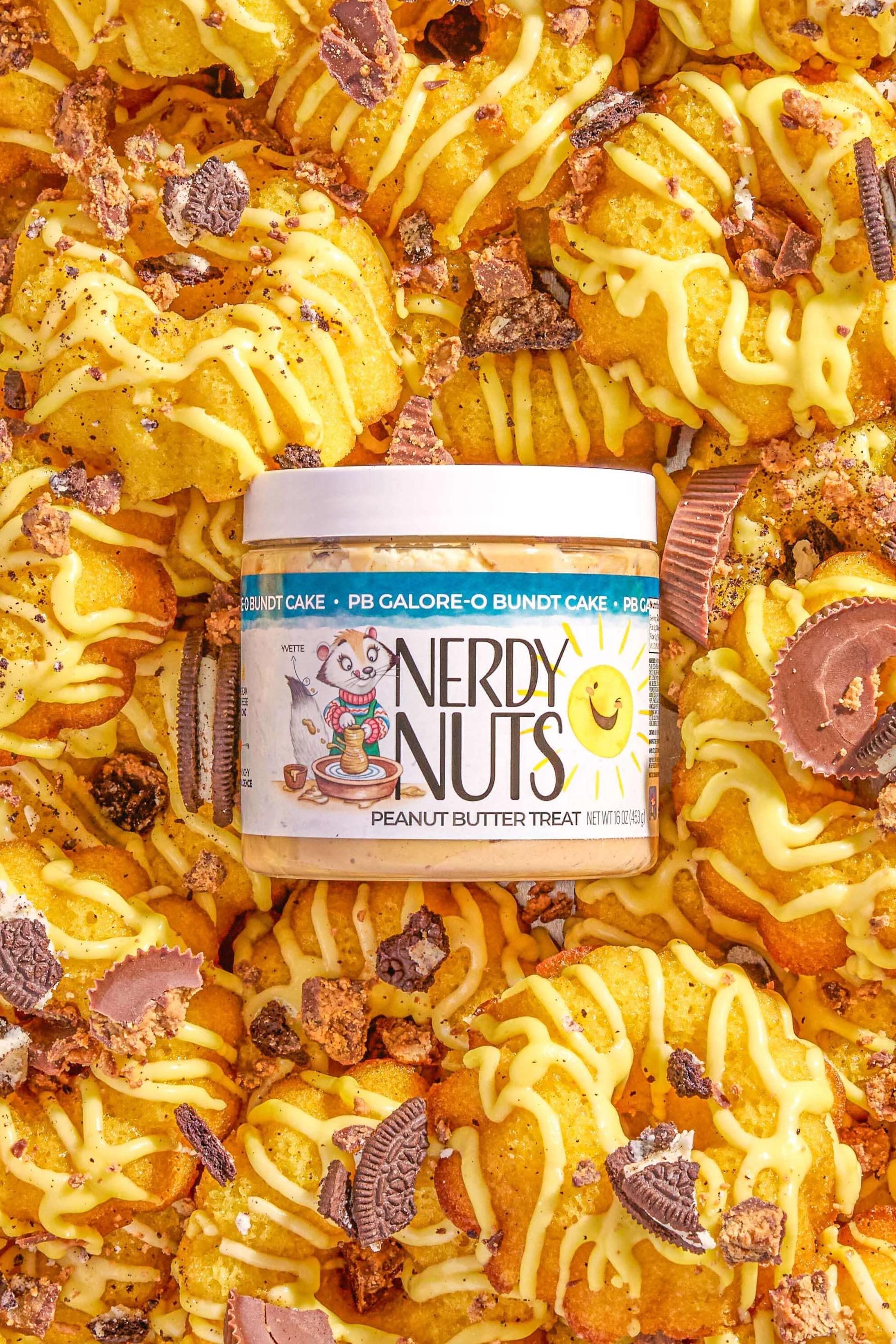 PB Cookies & Cream Bundt Cake Peanut Butter Treat - Image 3