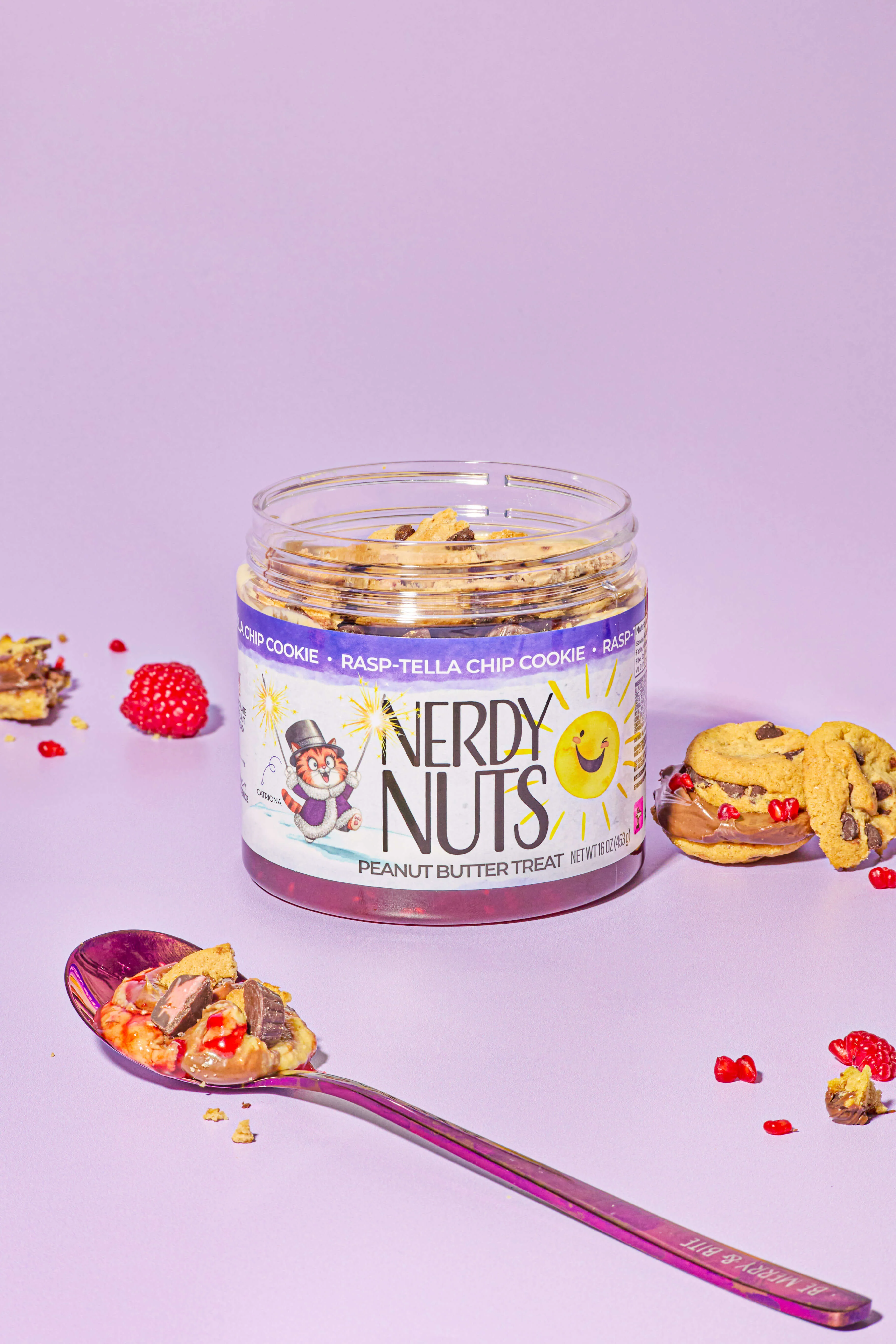 Rasp-tella Chip Cookie Peanut Butter Treat - Image 3