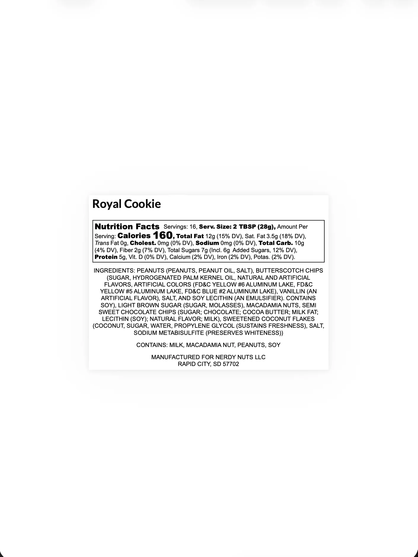 Royal Cookie Peanut Butter Treat - Image 4