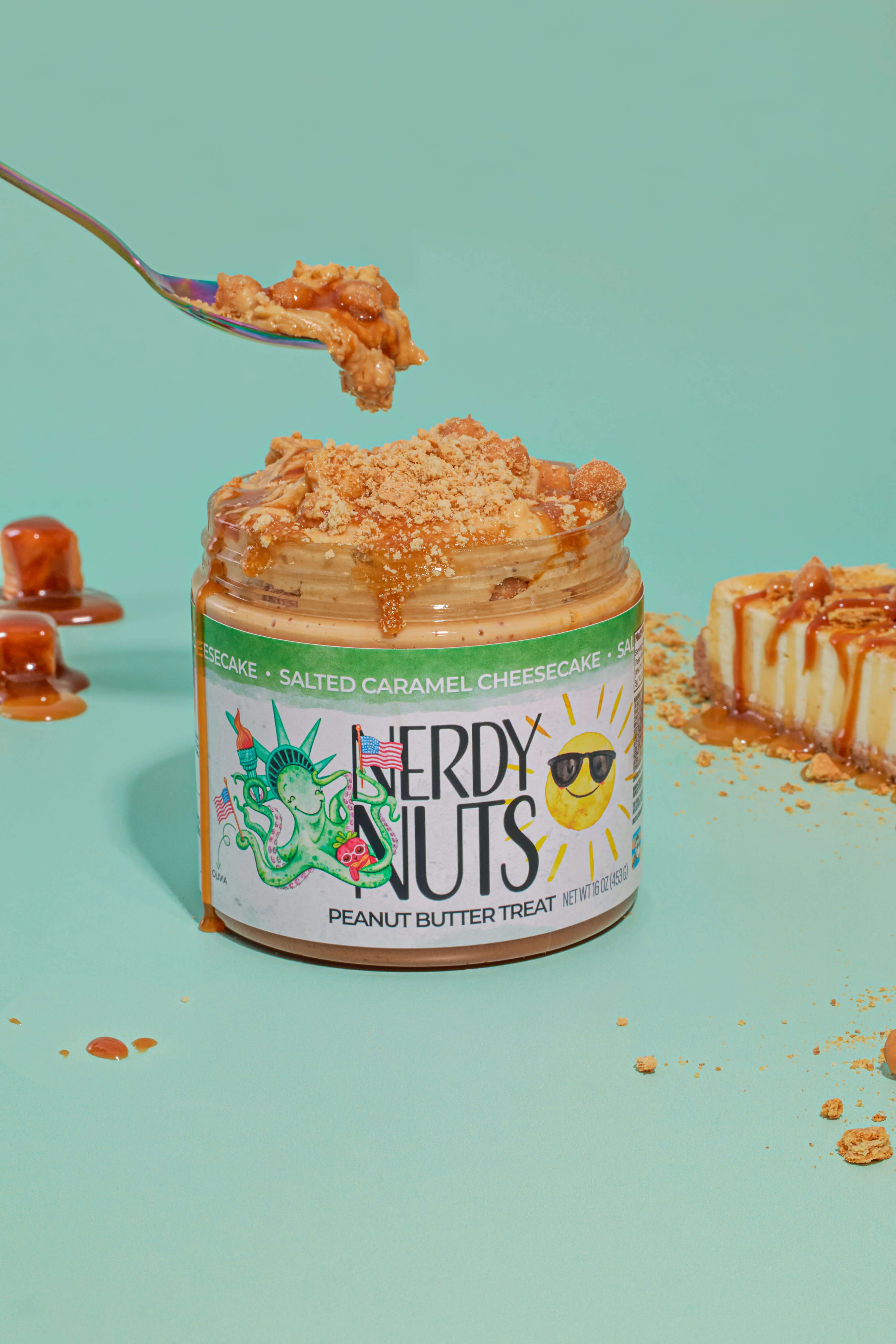 Salted Caramel Cheesecake Peanut Butter Treat - Image 2