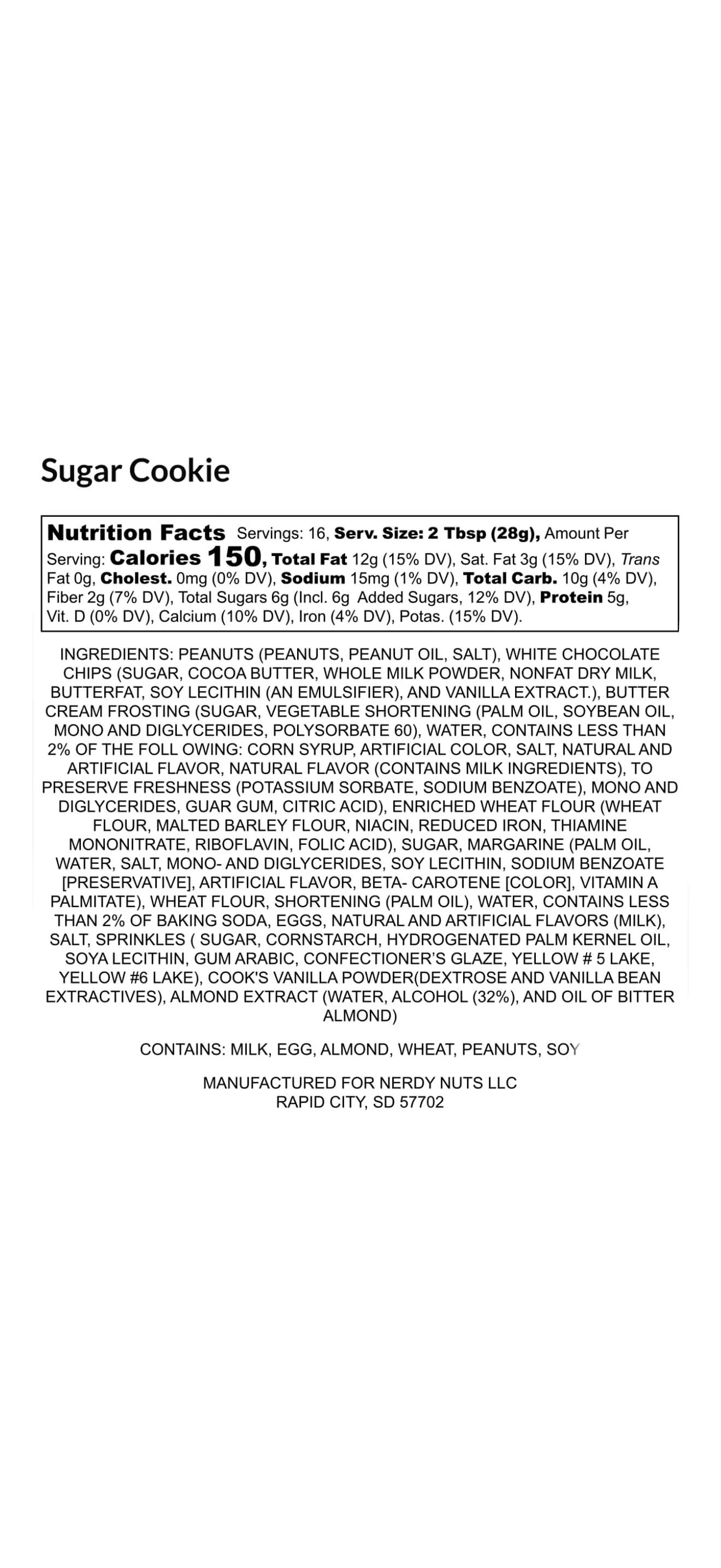 Santa's Sugar Cookie Peanut Butter Treat - Image 3