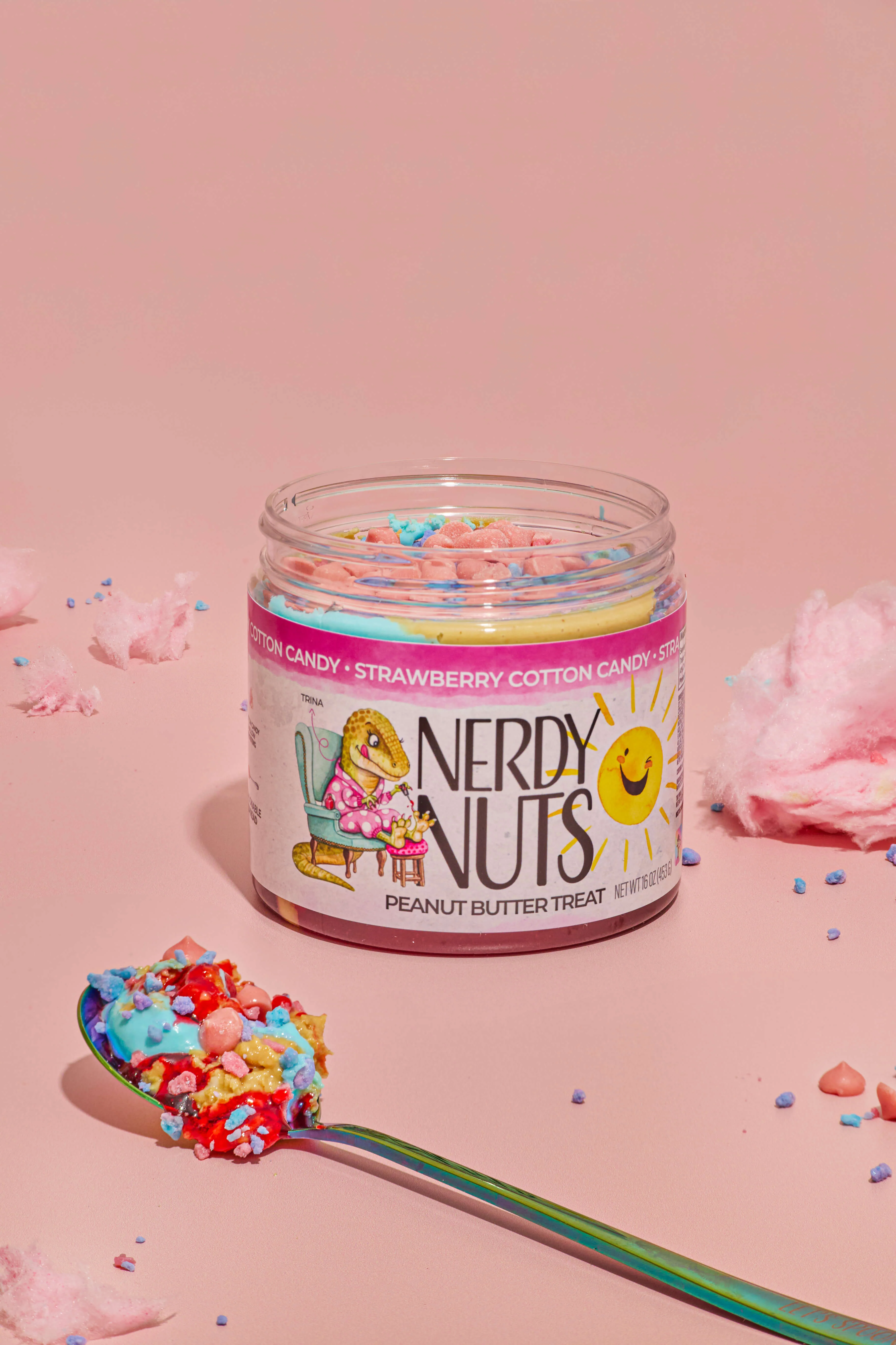 Strawberry Cotton Candy Peanut Butter Treat - Image 2