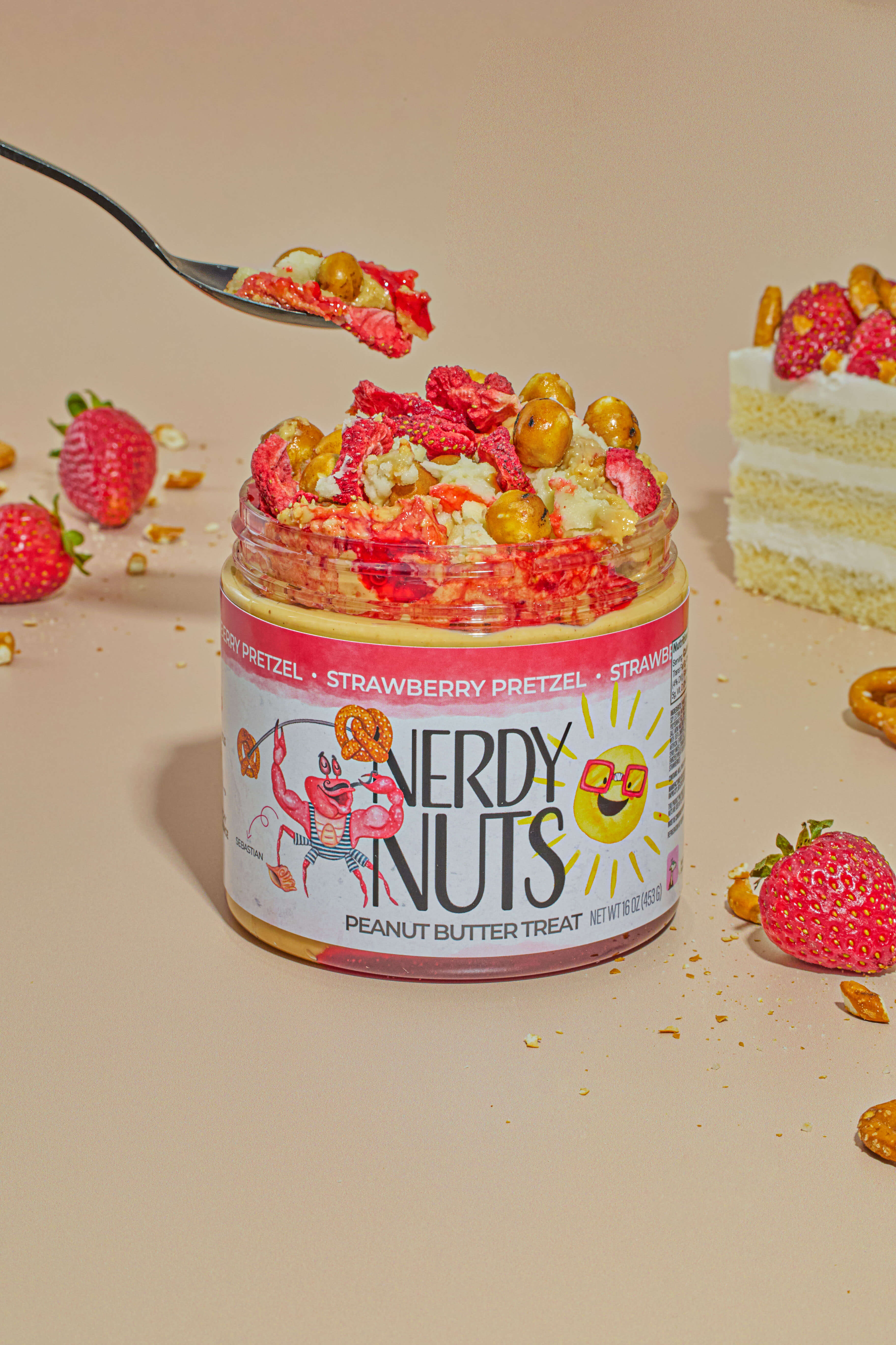Strawberry Pretzel Peanut Butter Treat - Image 2