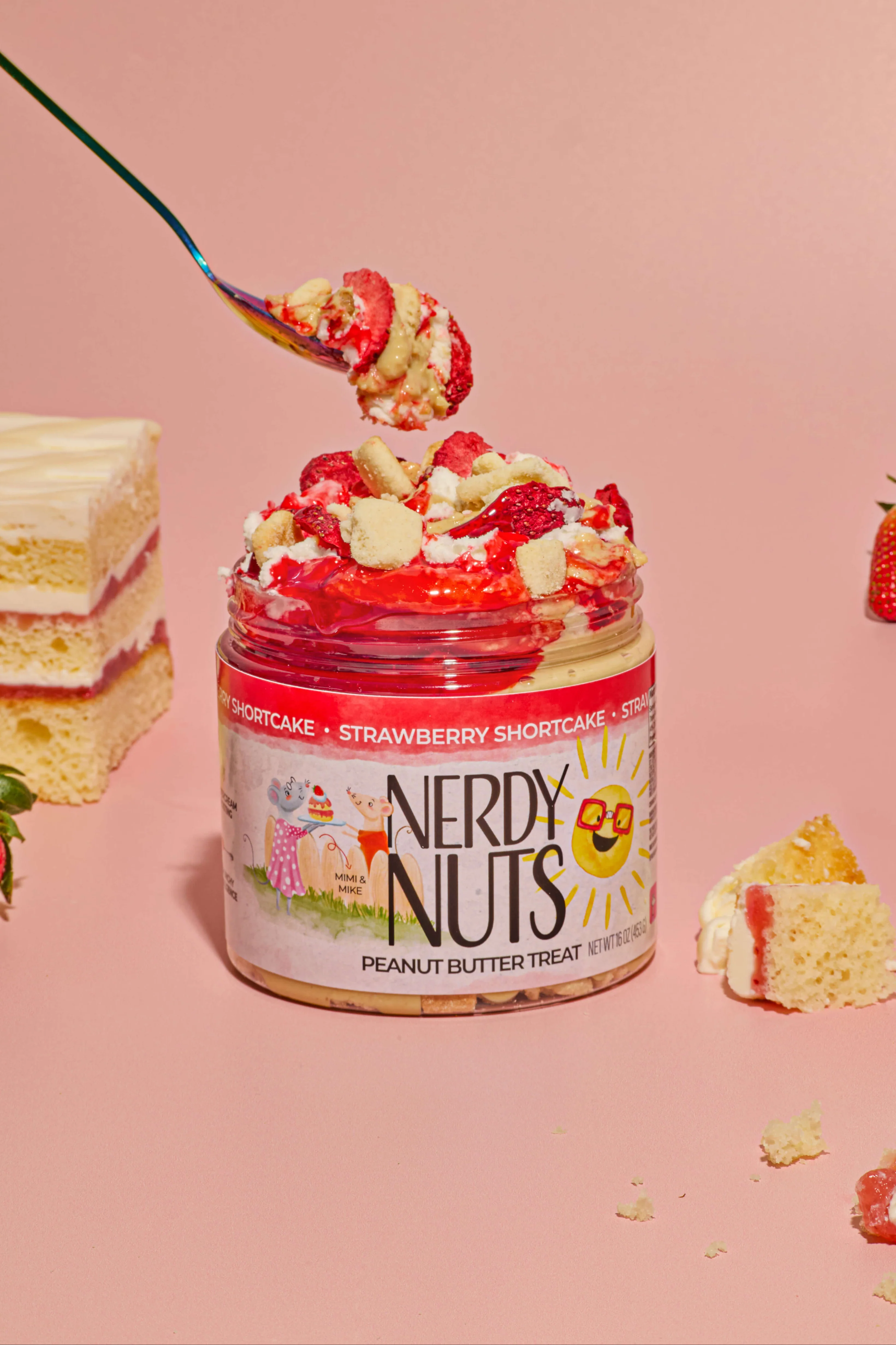 Strawberry Shortcake Peanut Butter