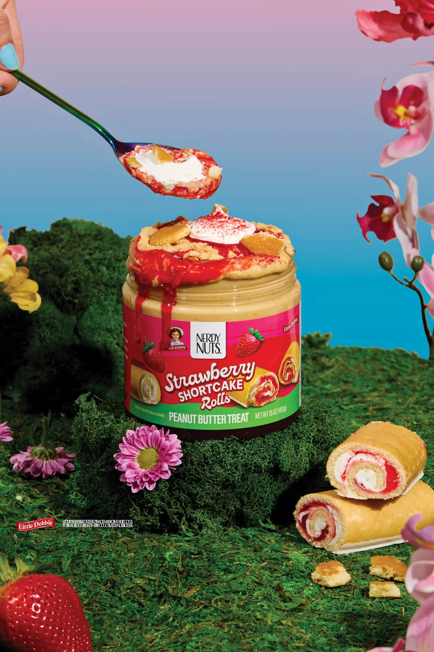 Strawberry Shortcake Roll Peanut Butter Treat - Image 3