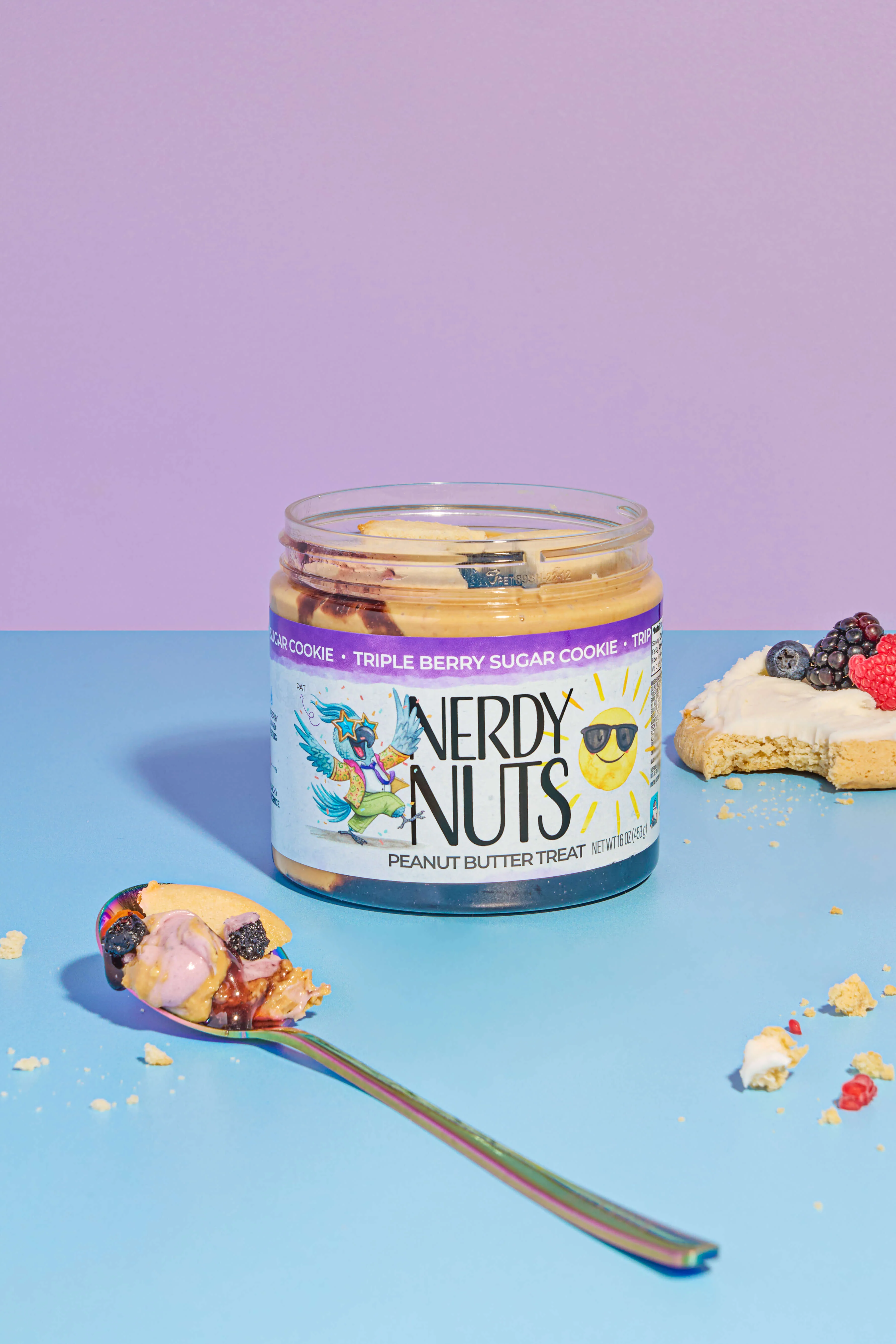 Triple Berry Sugar Cookie Peanut Butter Treat - Image 3